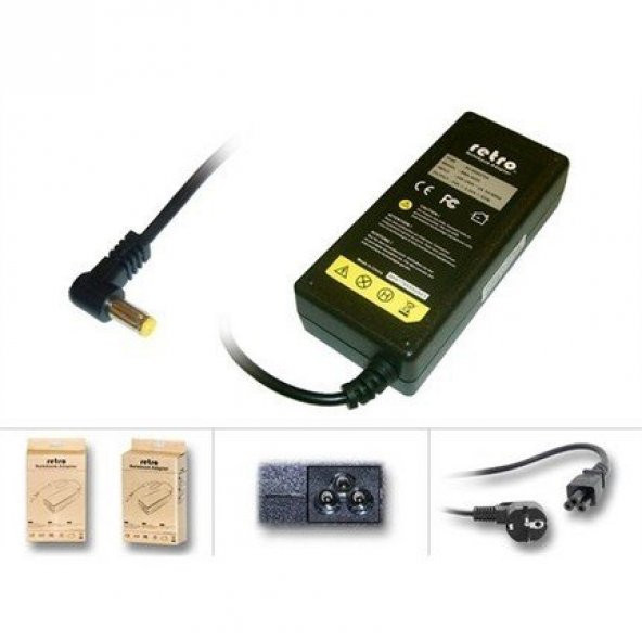 NOTEBOOK ADAPTÖR   AC02 (LA132) 19V 3,16A DC5,5*1,7