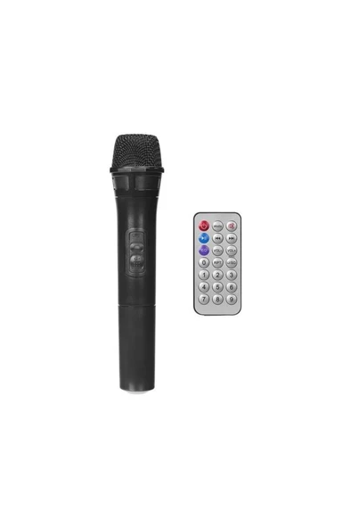 Mikado 40W TWS FMli RGB Işıklı Kablosuz Mikrofonlu Kule Bluetooth Hoparlör - 6