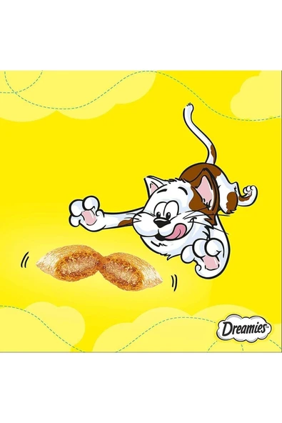 Dreamies Kedi Ödül Maması 60 Gr. X 6 Adet Ördekli - 5