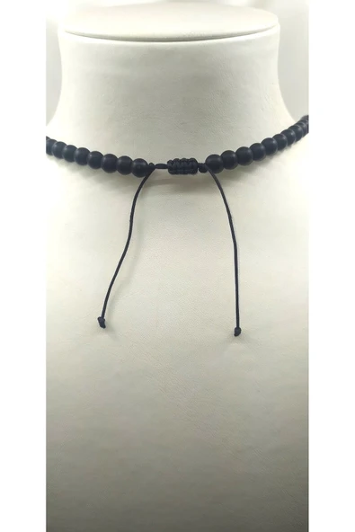 ERKEK DOĞAL TAŞ KOLYE - Resim 3