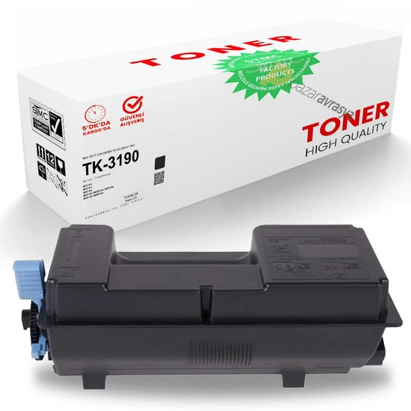 Kyocera Ecosys P3060DN TK-3190 Muadil Toner /WB/TK3190