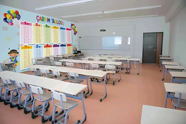 Matematik Çarpım Tablosu Okul Duvar Kağıdı Baskı - 4