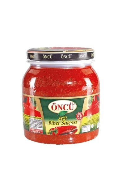 Öncü Acı Biber Salçası Cam Pet 1650 gr