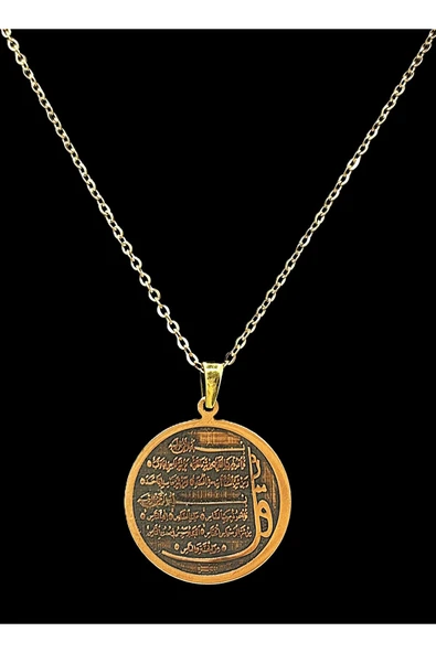 UNİSEX SAF BAKIR KOLYE ürün görseli 1