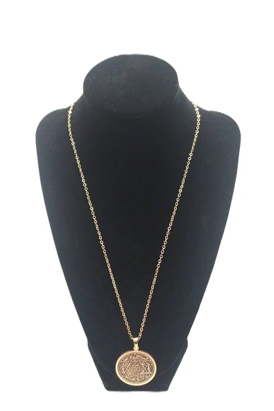 UNİSEX SAF BAKIR KOLYE - Resim 2