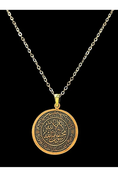 UNİSEX SAF BAKIR KOLYE ürün görseli 1