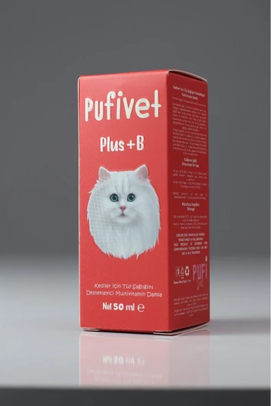 PufiVet Kedi Tüy Sağlığı Damlası Plus B |Kediler İçin Tüy Dökümünü Azaltır - 3
