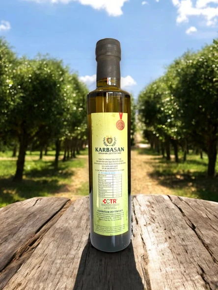 ORGANİK MENŞEİLİ SOGUK SIKIM SIZMA ZEYTİN YAĞI 750 ML - 4