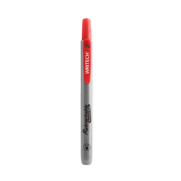 WRITECH W-805P BASMALI PERMANENT KALEM REFILL KIRMIZI - 12'Lİ KUTU