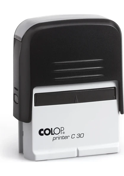 COLOP PRINTER C30 SİYAH KASA MAVİ KEÇE - 18X47MM