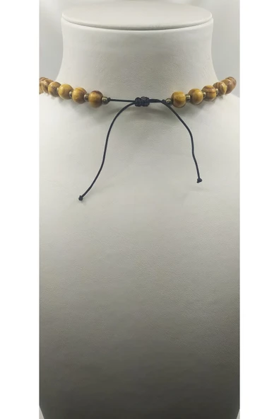 ERKEK DOĞAL AHŞAP KOLYE - 3