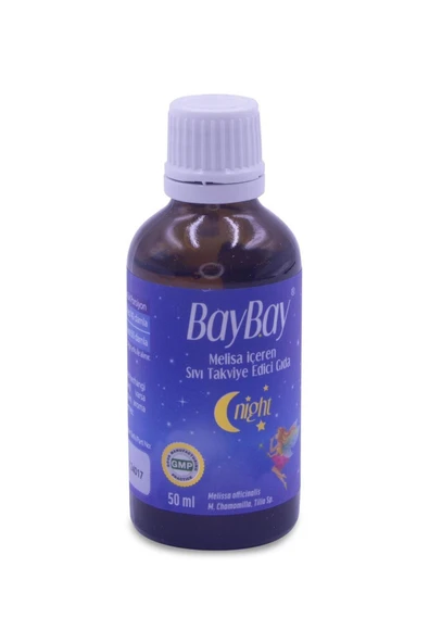 BAYBAY NİGHT MELİSA İÇEREN BİTKİSEL DAMLA 50 ML 3 ADET - 5