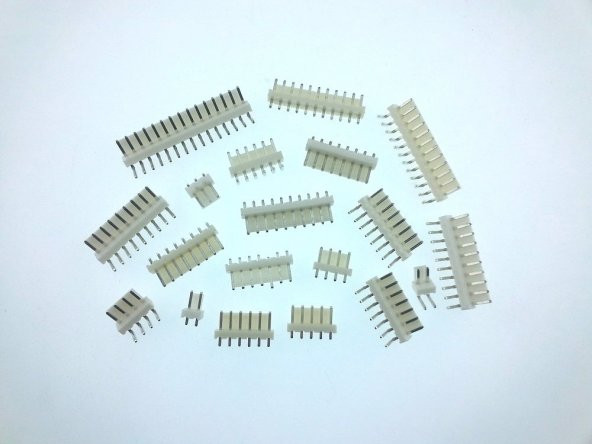 10 LU 396A-10S PCB TİP 180° KONNEKTÖR ERKEK