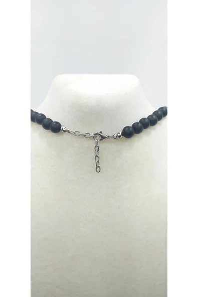 ERKEK DOĞAL TAŞ KOLYE - Resim 2