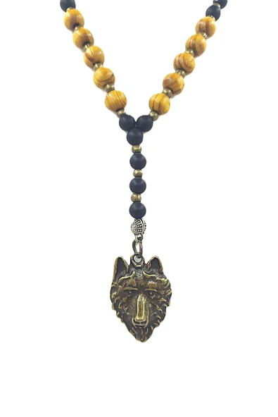 ERKEK DOĞAL AHŞAP KOLYE ürün görseli 1