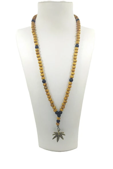 ERKEK DOĞAL AHŞAP KOLYE - 2