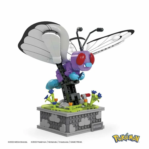 HKT22 MEGA™ Pokémon™ Motion Butterfree 582 parça +12 yaş - 8