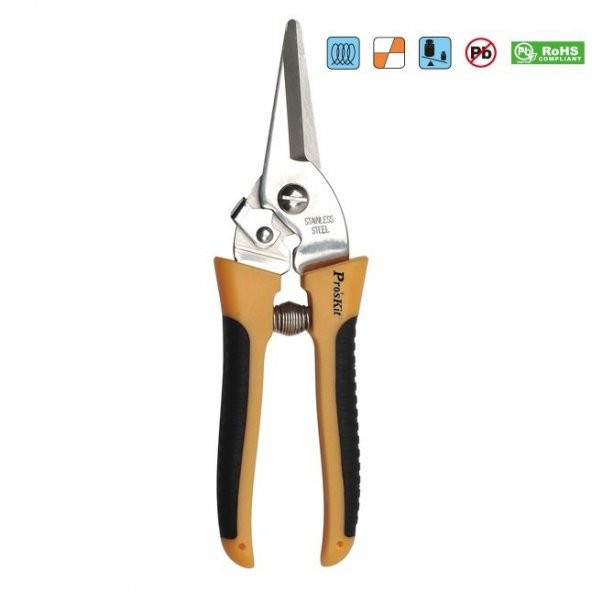 Proskit 8PK-SR007 Çok Amaçlı Makas 200mm - 2