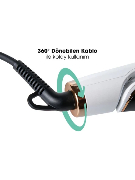 Pirantech TA-2638 İyonlu Saç Düzleştirici - 4