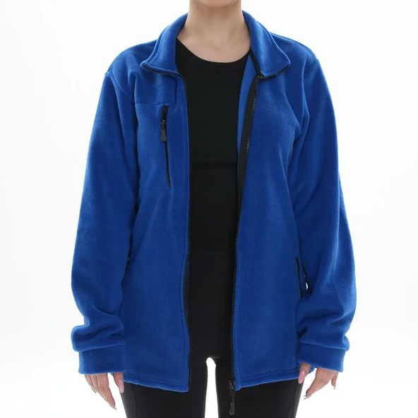 3 CEPLİ MAVİ POLAR