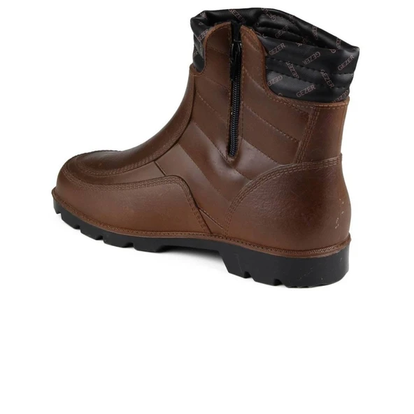 GEZER İÇİ YÜNLÜ KAHVERENGİ ÇİZME - 2