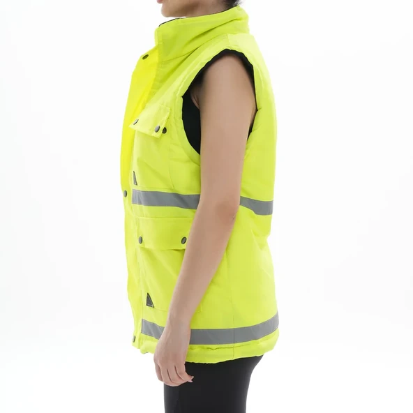 YEŞİL POLARLI MÜHENDİS YELEĞİ - 2