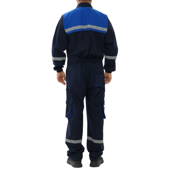 16/12 GABARDİN LACİVERT-MAVİ TULUM - 3