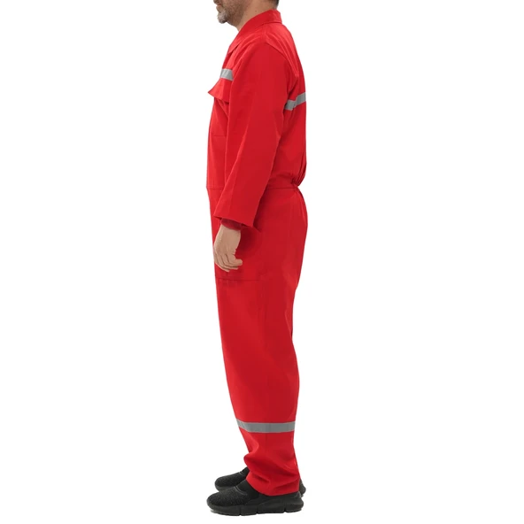 16/12 GABARDİN KIRMIZI TULUM - 2