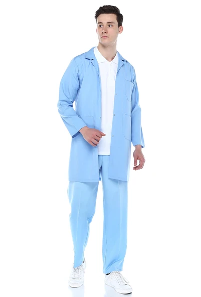 ERKEK MAVİ ÖNLÜK - 3