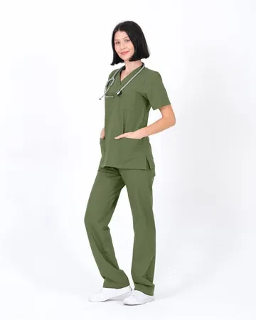 YEŞİL HEMŞİRE TAKIMI UNİSEX