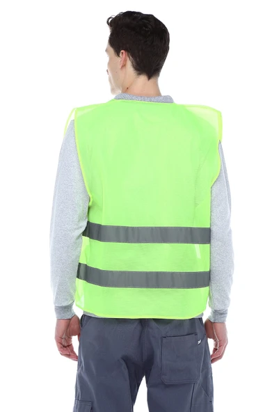 YEŞİL İKAZ YELEĞİ - 2