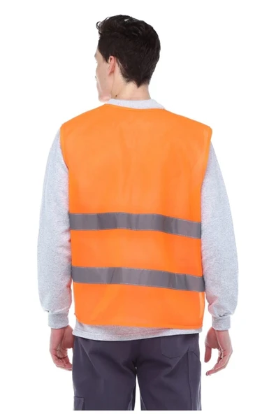 TURUNCU İKAZ YELEĞİ - 2