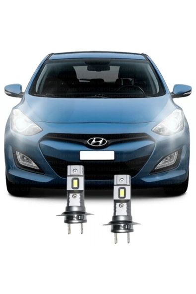 Fardoktoru HYUNDAI i30 LED XENON UZUN FAR AMPULÜ Mini Led 2'li Set H7 ürün görseli