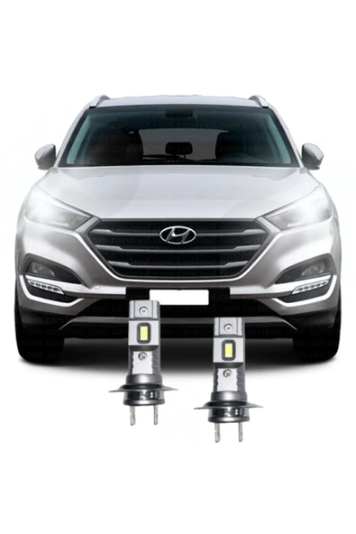 Fardoktoru HYUNDAI TUCSON (2018-2020) LED KISA FAR AMPULÜ H7 Mini Led 2'li Set ürün görseli