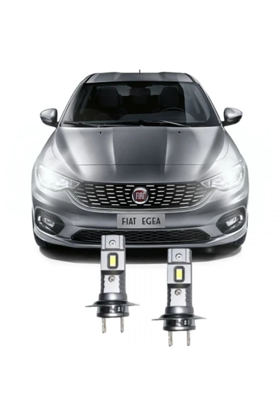Fardoktoru FIAT EGEA LED XENON KISA FAR AMPULÜ H7 Mini Led 2'li Set ürün görseli