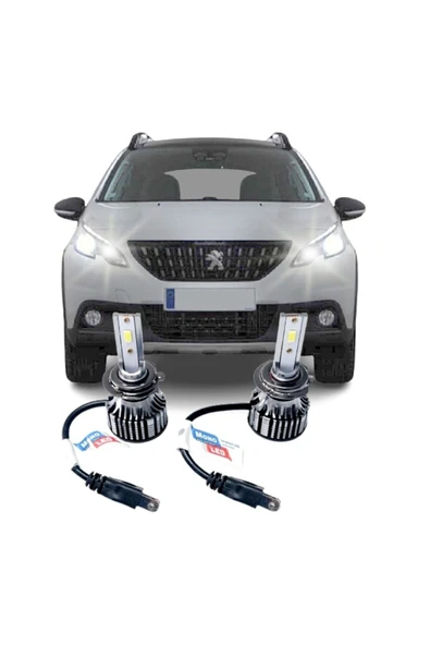 Fardoktoru Peugeot 2008 Led Uzun Far Ampulü Mono H7 - 1