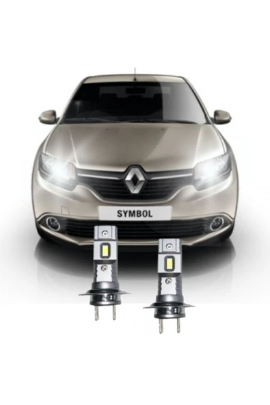 Fardoktoru RENAULT SYMBOL LED UZUN FAR AMPULÜ Mini Led 2'li Set H7 ürün görseli