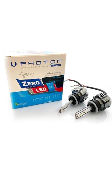Photon Zero H27 Buz Mavisi +3 Plus Fansız Led 12v-24v - 1