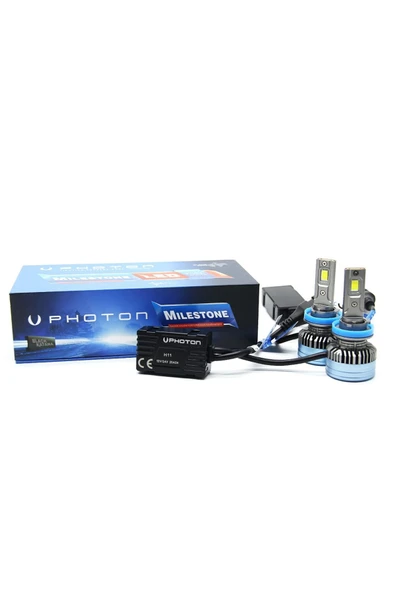 Photon Mılestone H11 Black Katana Edition Led Xenon Oto Ampulü 2025 Yeni Seri ürün görseli