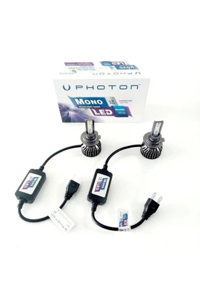 Photon Peugeot 2008 Led Uzun Far Ampulü Mono H7 2 Plus Yeni Seri - Resim 4