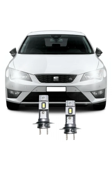 Fardoktoru SEAT LEON MK3 LED KISA FAR AMPULÜ Mini Led 2'li Set H7 ürün görseli