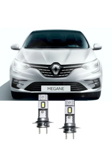 Fardoktoru MEGANE 4 LED XENON KISA FAR AMPULÜ Mini Led 2'li Set H7 ürün görseli