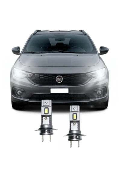 Fardoktoru FIAT EGEA MERCEKLİ FAR LED KISA FAR AMPULÜ H7 Mini Led 2'li Set ürün görseli