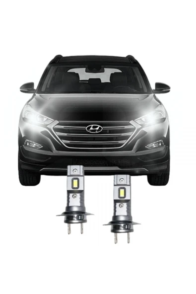 Fardoktoru HYUNDAI TUCSON (2015-2018) LED KISA FAR AMPULÜ H7 Mini Led 2'li Set ürün görseli