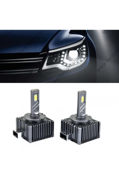 Fardoktoru VW TIGUAN MAKYAJLI D3S LED XENON OTO AMPULÜ   ULTIMATE - 1
