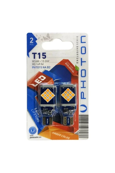 Fardoktoru T15 DUY TURUNCU LED AMPUL W16W PH7015NA ürün görseli