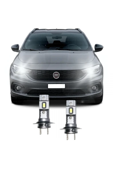Fardoktoru FIAT EGEA MERCEKLİ FAR LED UZUN FAR AMPULÜ H7 Mini Led 2'li Set ürün görseli