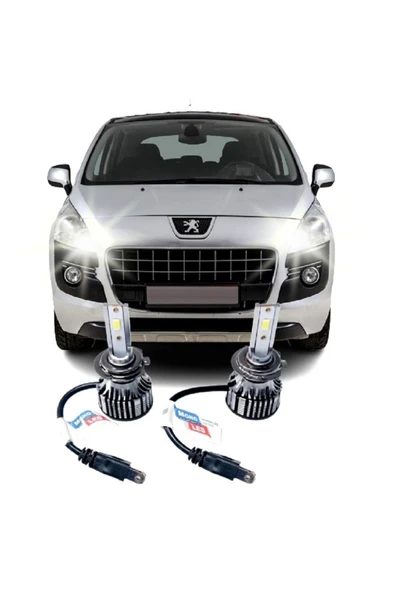 Fardoktoru Peugeot 3008 (2010-2013) Uyumlu Led Uzun Far Ampulü Photon Mono H7 ürün görseli