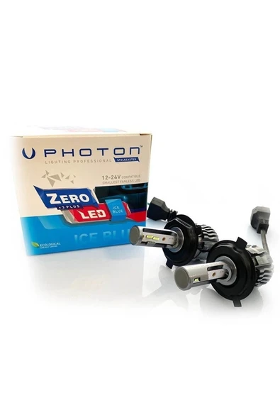 Photon Zero H4 Buz Mavisi 3 Plus Fansız Led 12v-24v ürün görseli