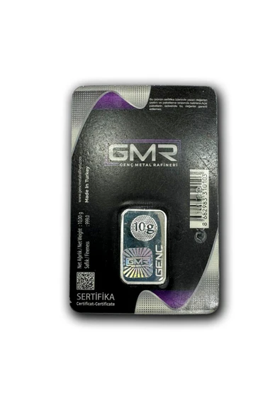 GMR 10 gram Külçe Gümüş - 2